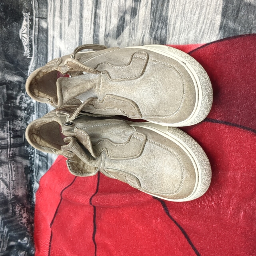 BRUNO BORDESE WASHED LEATHER SHOES - Picture 2 of 11